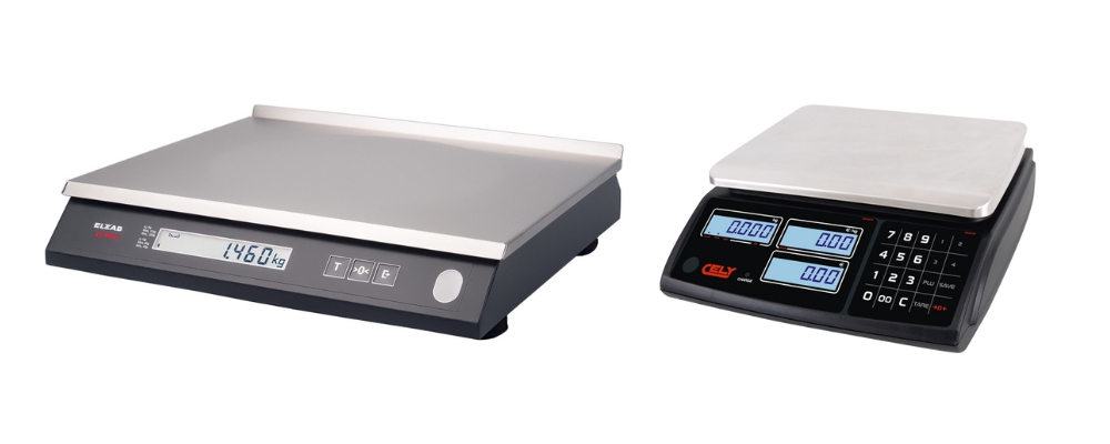 Wagi elektroniczne Elzab Prima i Dibal